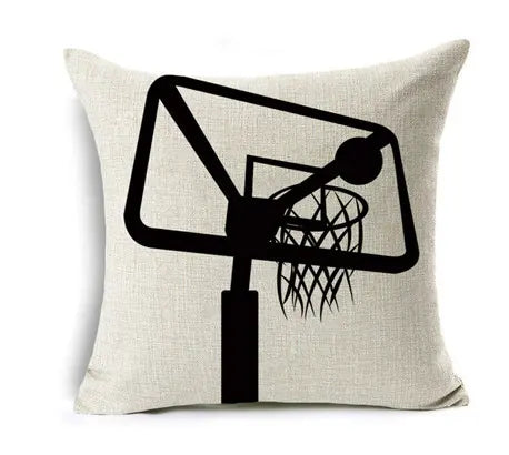 Housse de Coussin Sport Lin NORDIC A