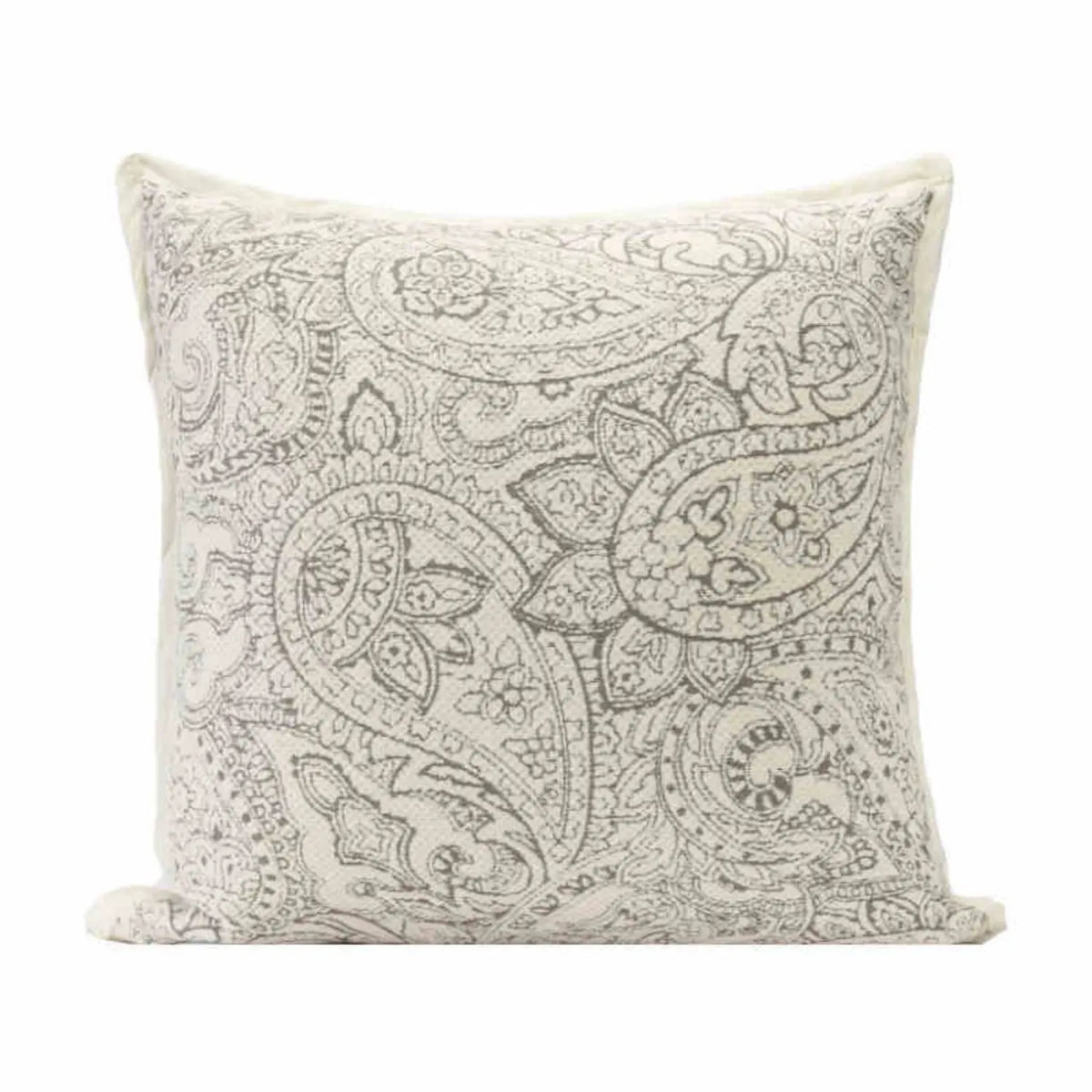 Housse de Coussin Style Ancien CHENY Snowy Scattered Flowers-Pillow