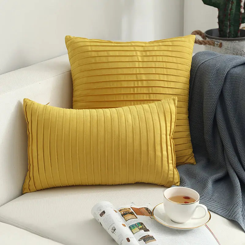 Housse de Coussin Suède Nordic VEIA C-45x45cm with pillow core