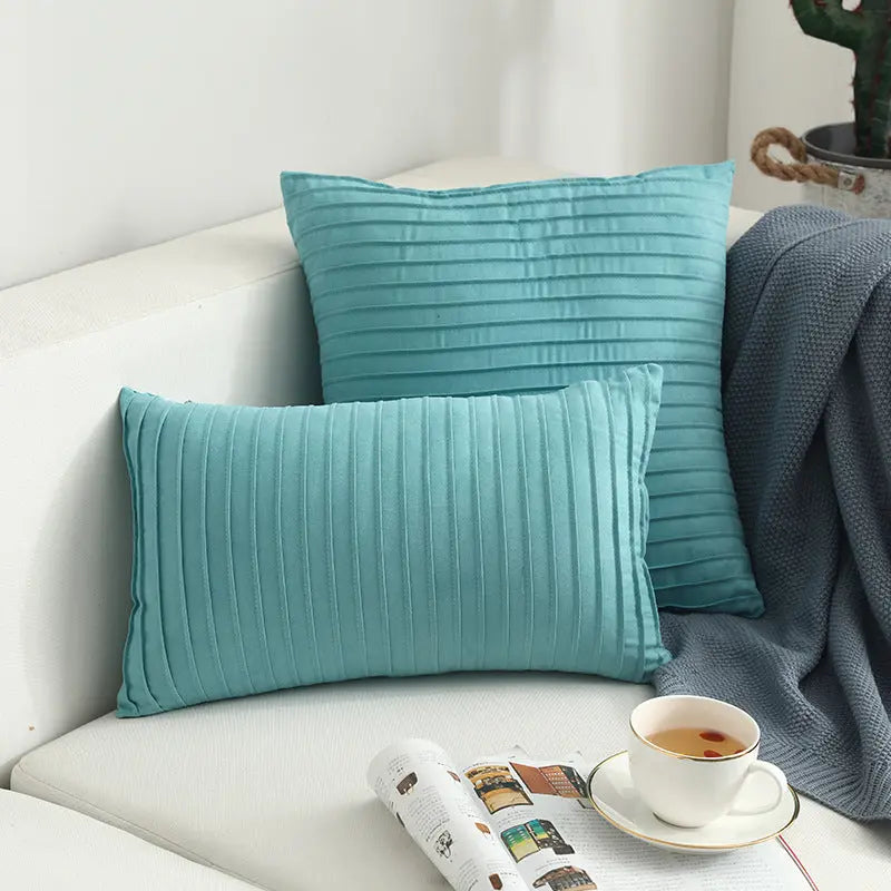 Housse de Coussin Suède Nordic VEIA F-30x50cm with pillow core