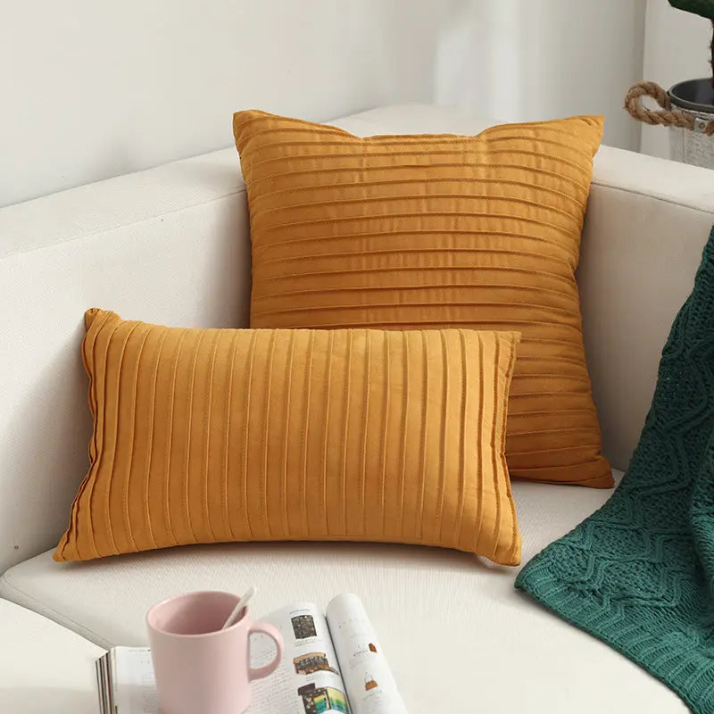 Housse de Coussin Suède Nordic VEIA M-30x50cm with pillow core