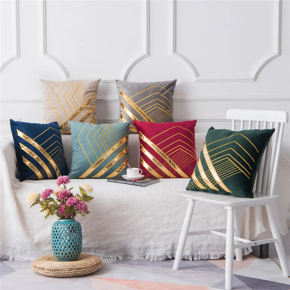 Housse de Coussin Velours ELANY