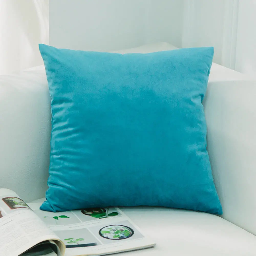 Housse de Coussin Velours EMALY 63Qingbi-45x45cm Without Core