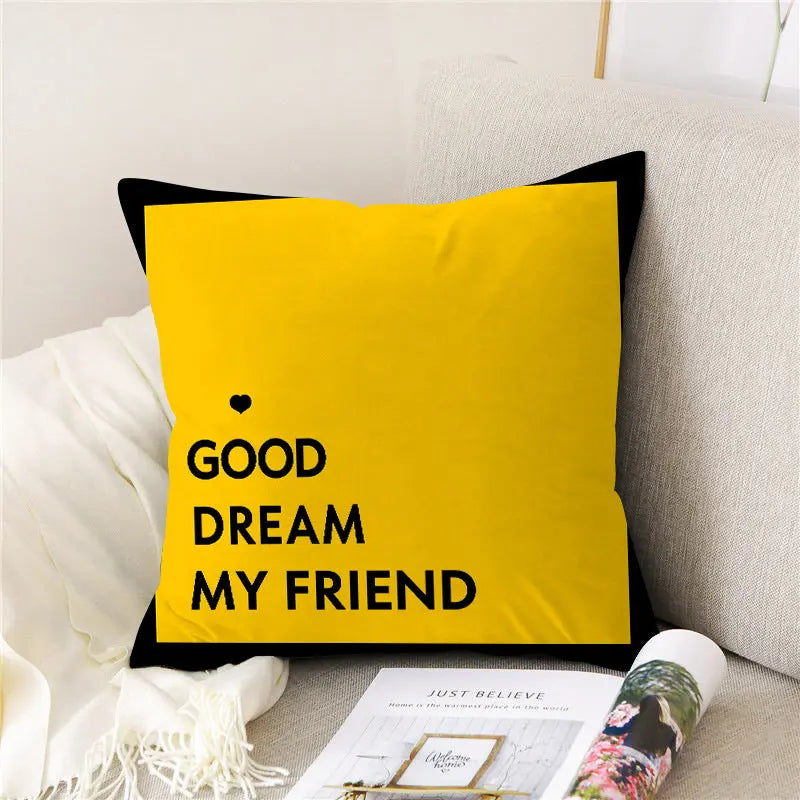 Housse de Coussin Velours PEACHE 17Style-40x40cm