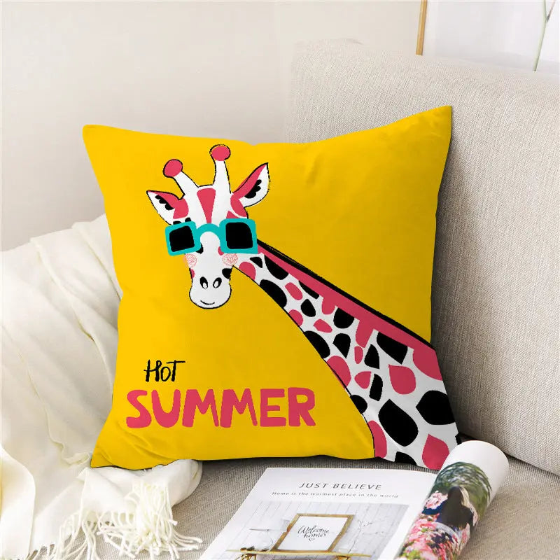 Housse de Coussin Velours PEACHE 23Style-45x45cm