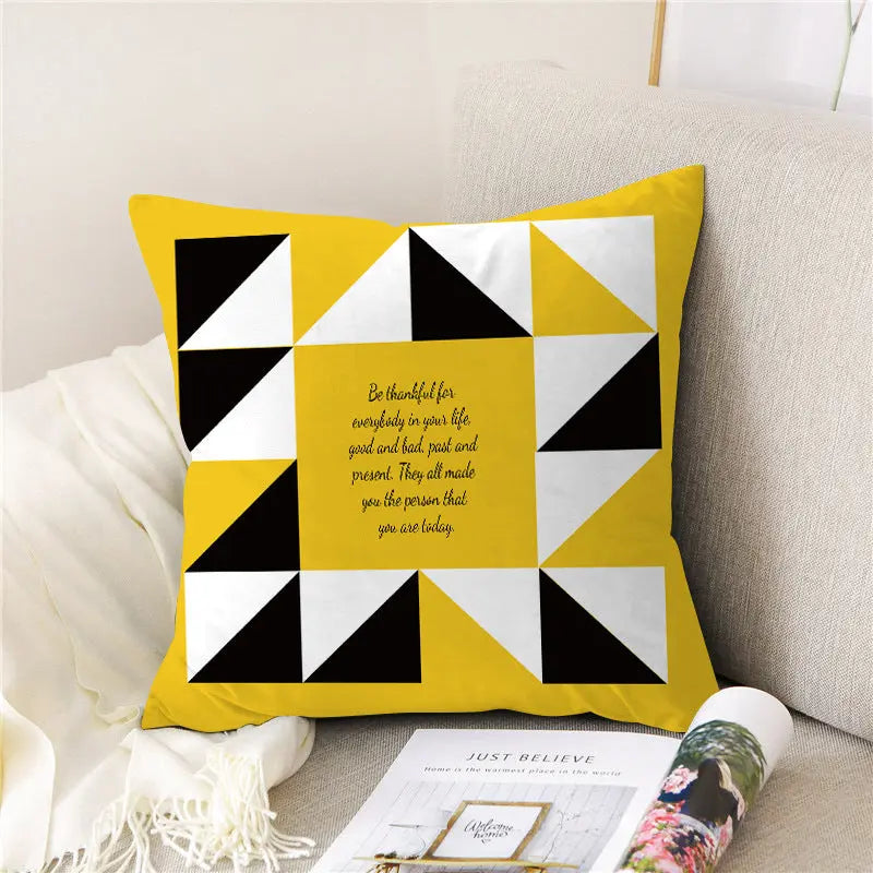 Housse de Coussin Velours PEACHE 18Style-45x45cm