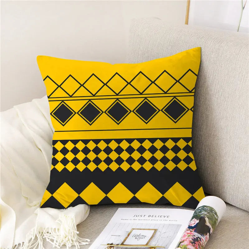 Housse de Coussin Velours ZORNA 3style-45x45cm
