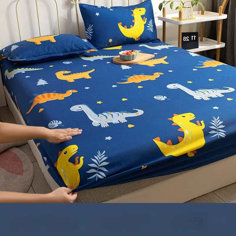 Housse de Matelas Anti-Poussière POLISEN Dinosaur Valley-150x200cm