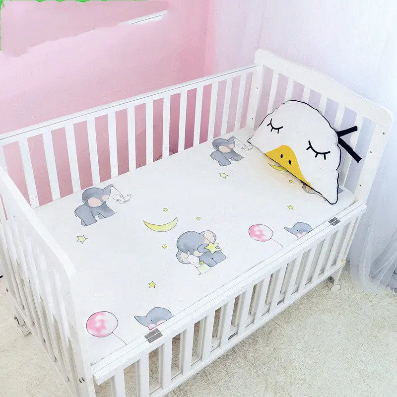Housse de Matelas Coton Ampleluxe Elephant-130x70cm