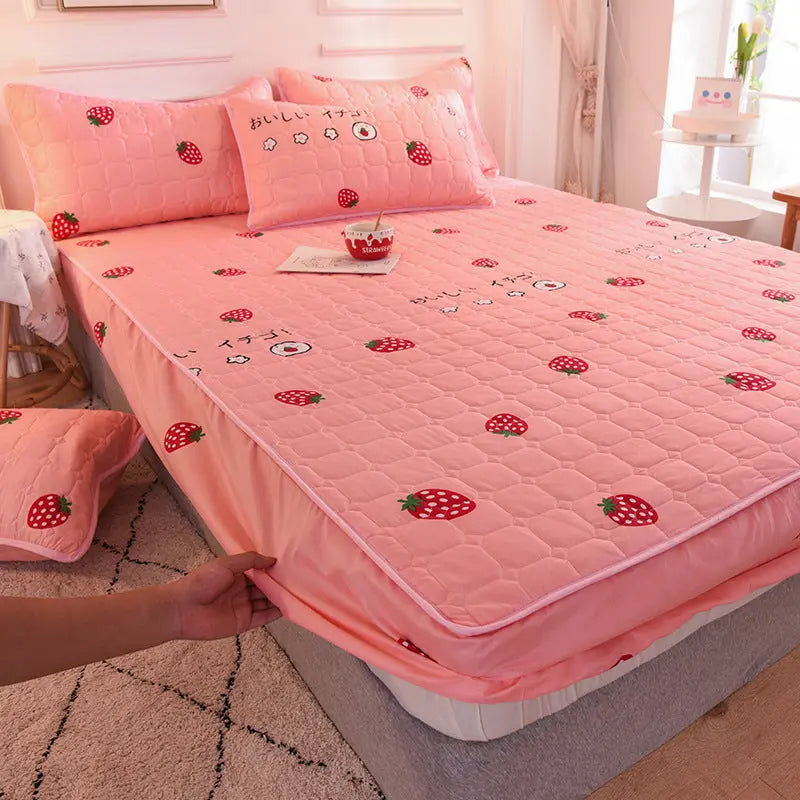 Housse de Matelas Imperméable Coton QUILIA 10style-180x200cm
