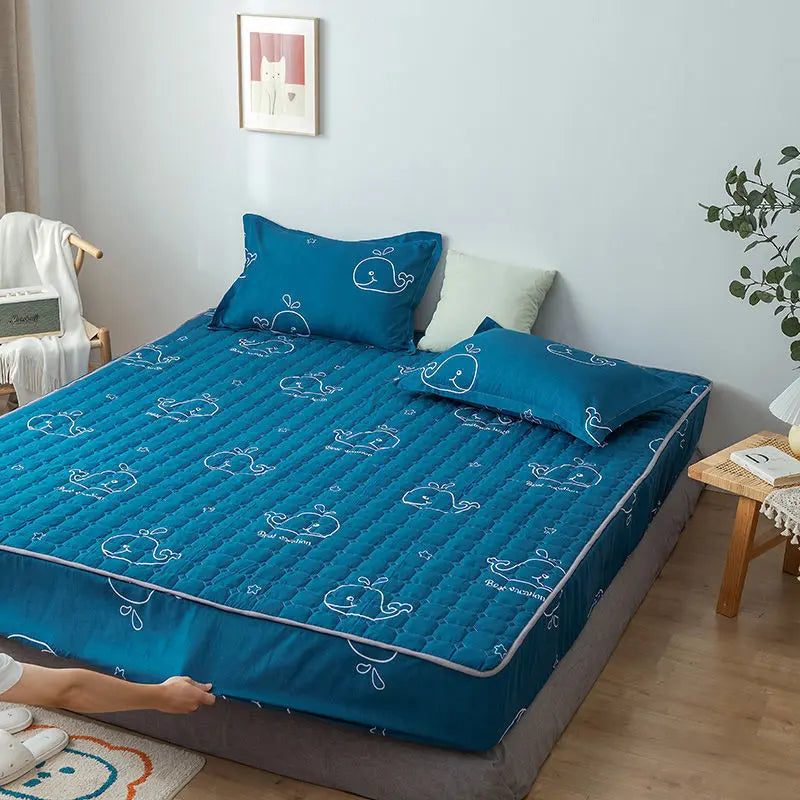 Housse de Matelas Imperméable Coton QUILIA 13style-150x200cm