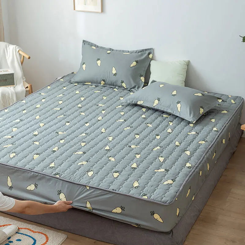 Housse de Matelas Imperméable Coton QUILIA 14style-120x200cm