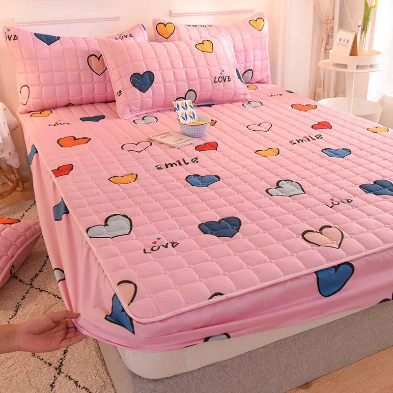 Housse de Matelas Imperméable Coton QUILIA 17Style-100x200cm