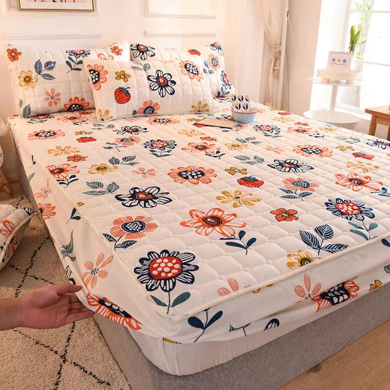 Housse de Matelas Imperméable Coton QUILIA 19Style-180x200cm