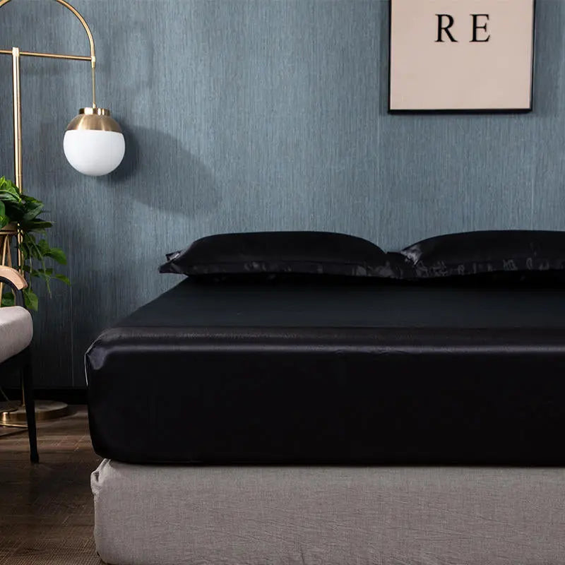 Housse de Matelas Polyester Moderne PROTECTIO Black-150X200cm