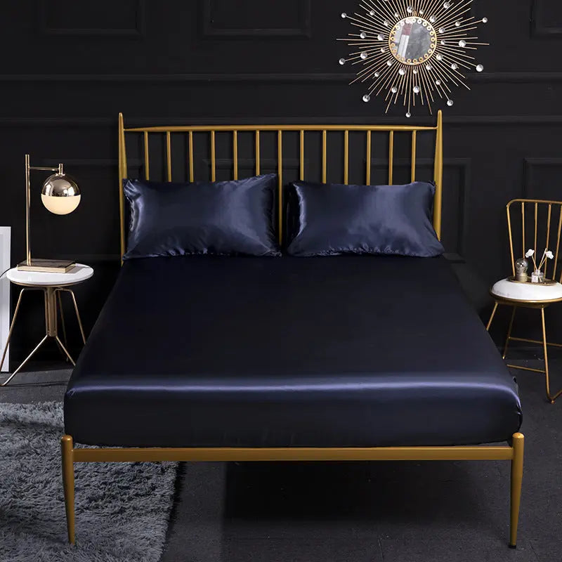 Housse de Matelas Soie Quilting SERENA Royal Blue-180x200x35cm