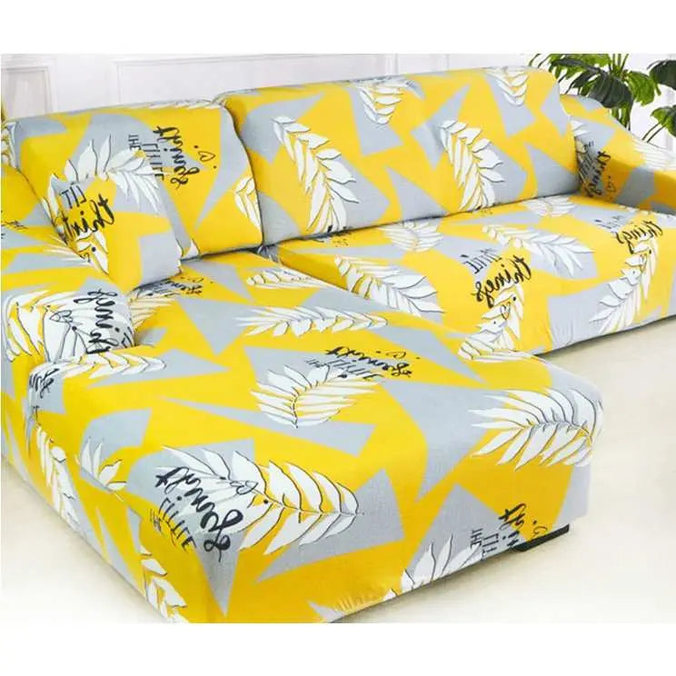 Housse de canapé d'angle extensible YELLOWFLO - Housse De France