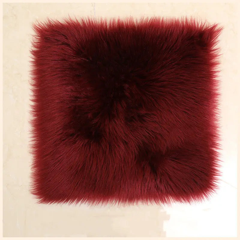 Housse de coussin Élégante TIVIA Wine Red-40x40cm