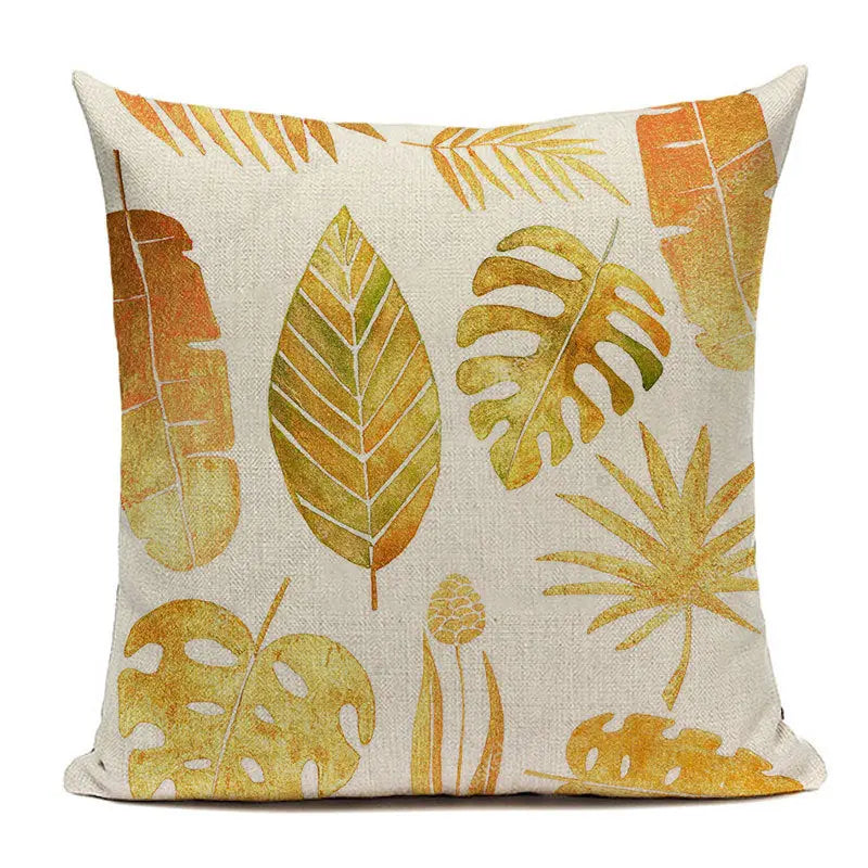 Housse de coussin Géométrique LEAFHUG D