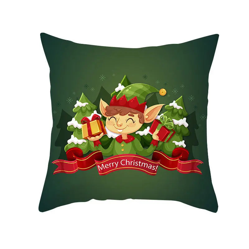 Housse de coussin Noël Moderne CLAUSY A-45x45cm