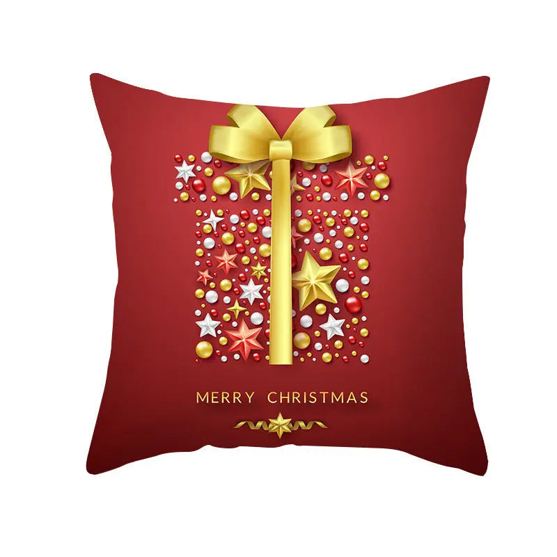 Housse de coussin Noël Moderne CLAUSY C-45x45cm