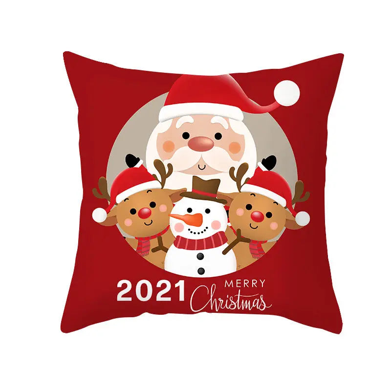 Housse de coussin Noël Moderne CLAUSY G-45x45cm