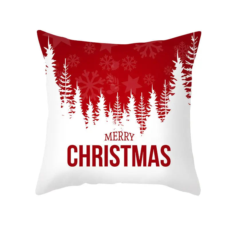 Housse de coussin Noël Moderne CLAUSY H-45x45cm