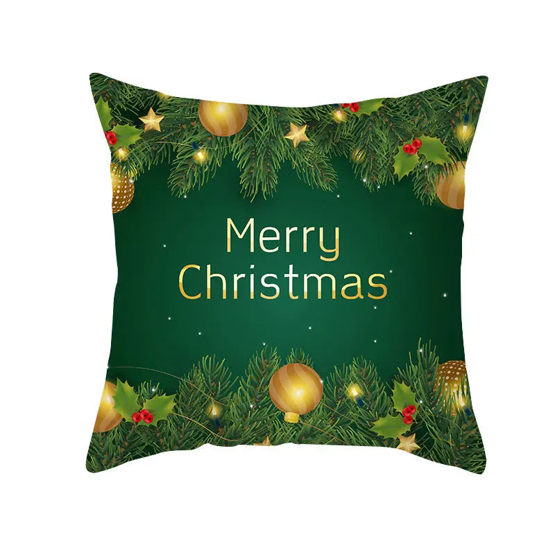 Housse de coussin Noël Moderne CLAUSY Q-45x45cm