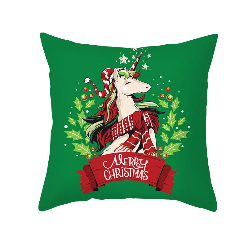 Housse de coussin Noël Moderne CLAUSY A3-45x45cm