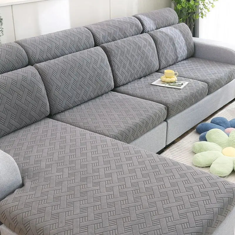 Housse de coussin d'assise de canapé SALERS Housse de France