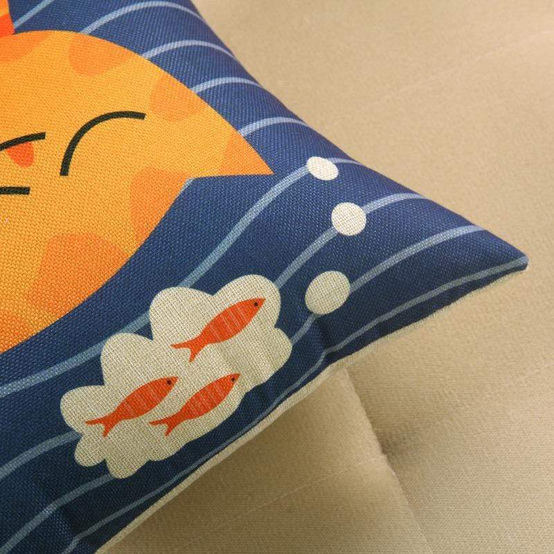 Housse de coussin de canapé imprimée CATOCAT - Housse De France
