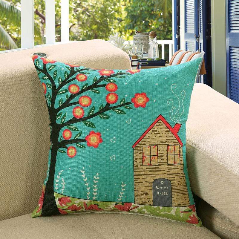 Housse de coussin de canapé imprimée CATOCAT - Housse De France