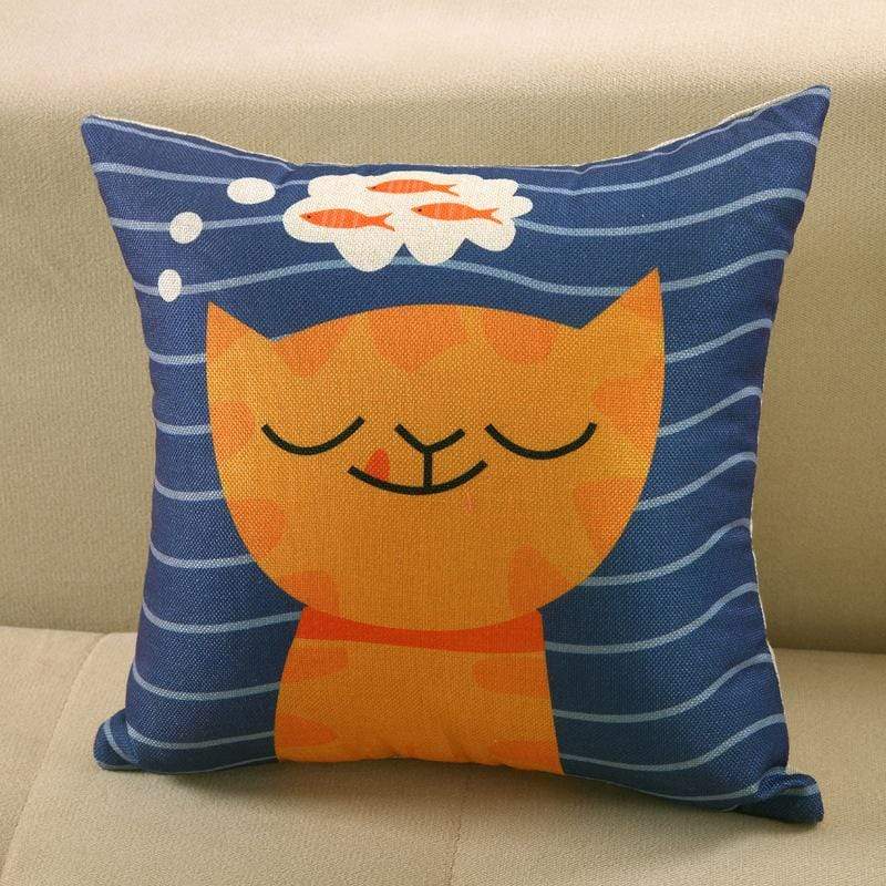 Housse de coussin de canapé imprimée CATOCAT - Housse De France