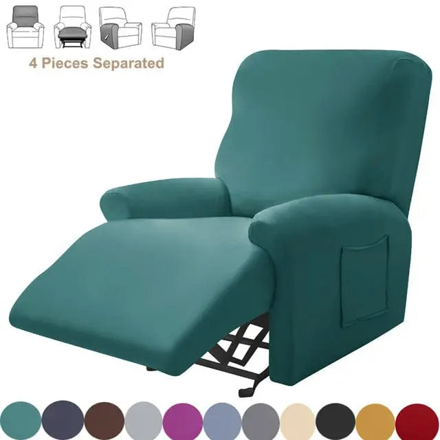 Housse fauteuil relax SPLITSOFA, protection pour chaise inclinable de relaxation - Housse de France