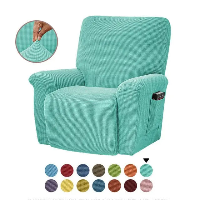 Housse fauteuil relax, inclinable ou électrique WOODFA - Housse de France