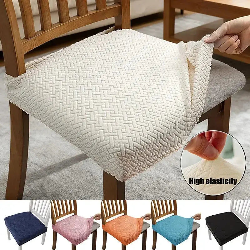 Housse assise chaise unie ELASTIO - Housse de France