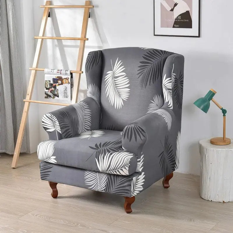 Juste de chaise à imprimé géométrique, housse de siège universelle, housse de siège en spandex, housse de fauteuil simple non ald, housse de fauteuil pour salon, anti-saleté, commandée Housse de France