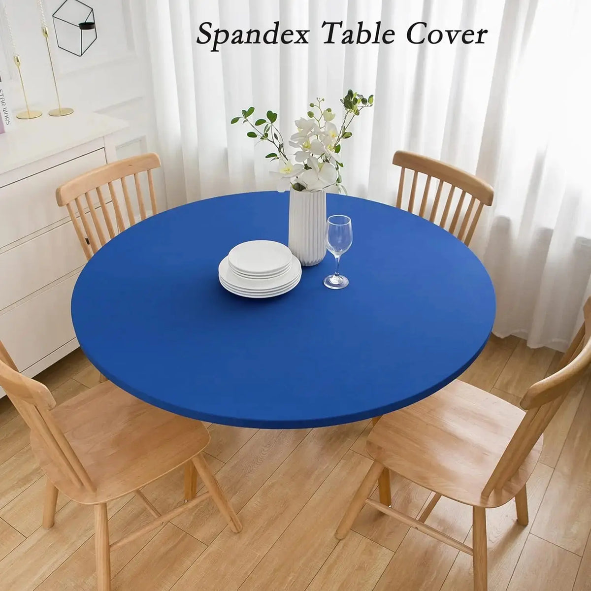 Nappe Table Mange Debout Extensible SPANDECOR Housse de France