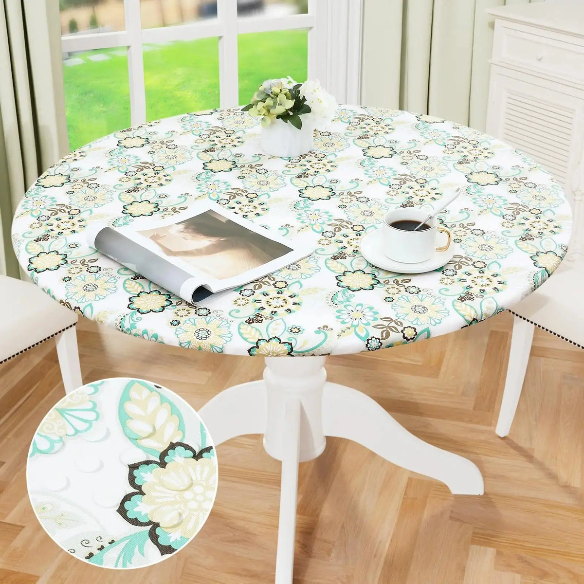 Nappe Table Mange Debout Imperméable FLENZA Housse de France