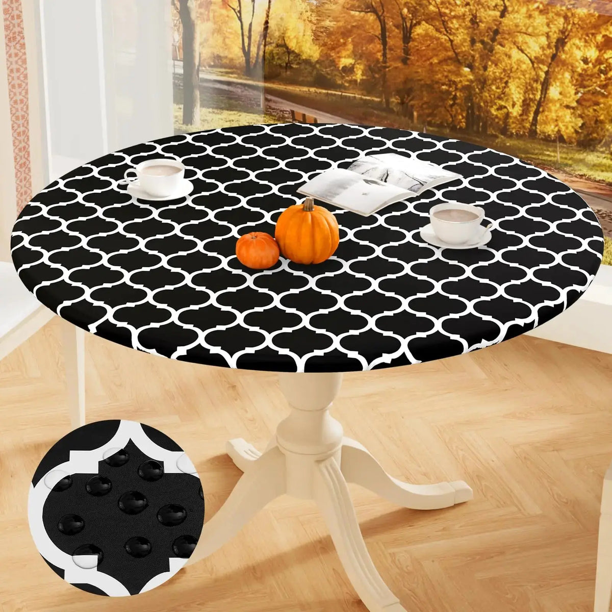 Nappe Table Mange Debout Imperméable VINOLUX Housse de France