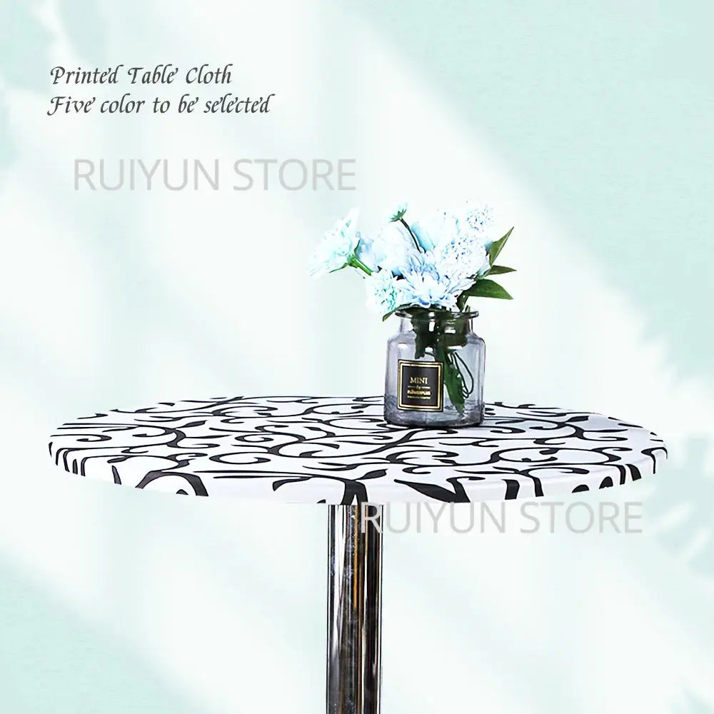 Nappe Table Mange Debout Moderne POLYFLORA Housse de France