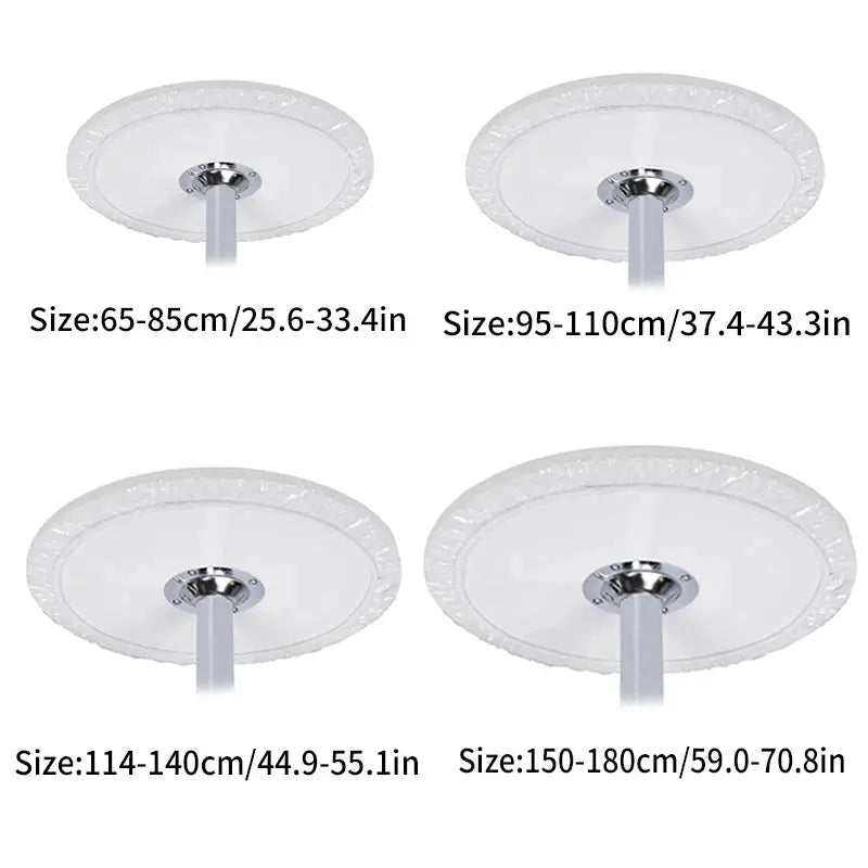 Nappe Table Mange Debout Transparente Imperméable ELAVI Housse de France