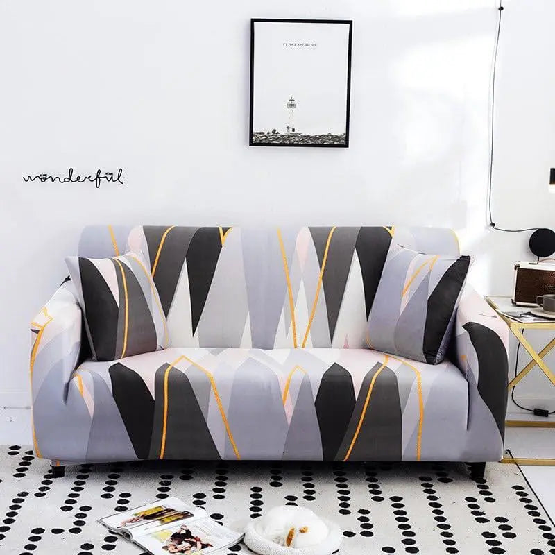 PILLCOV - Housse de coussin extensible imprimée Housse De France