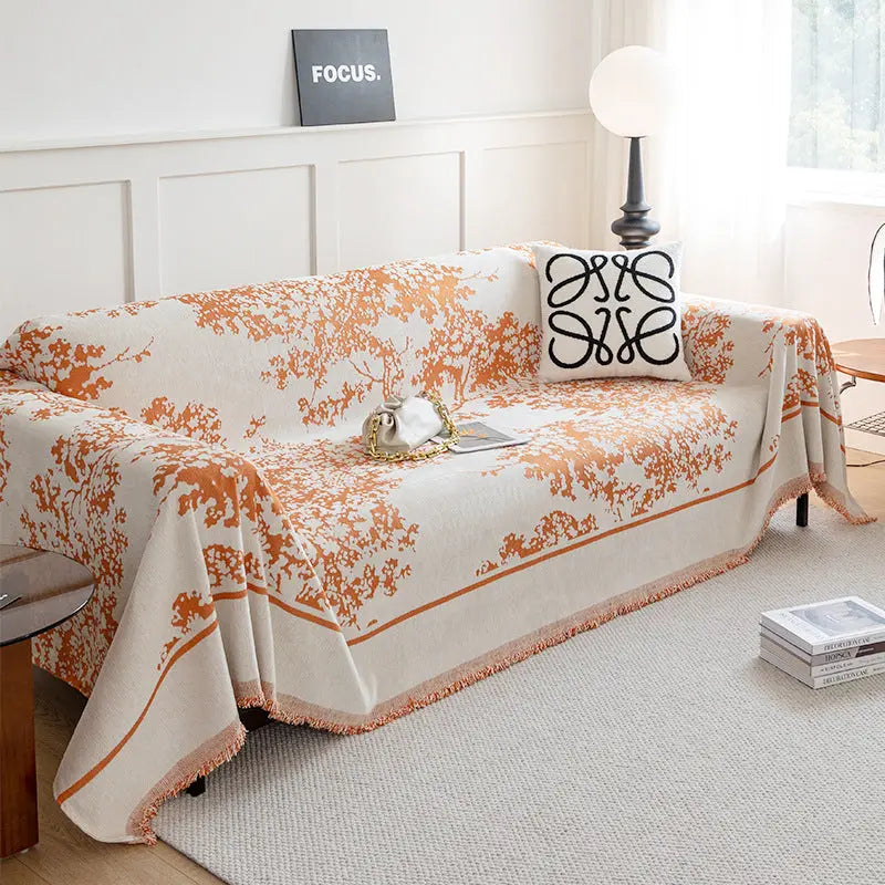 Plaid Canapé Anti-griffure NOVA Yb Bayberry Orange-180X360cm