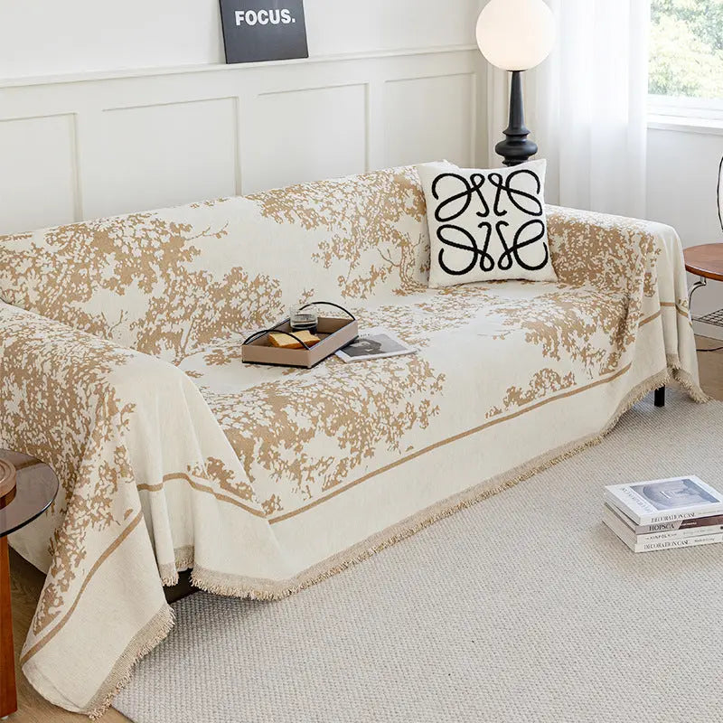 Plaid Canapé Anti-griffure NOVA Yb Bayberry Khaki-180X320cm