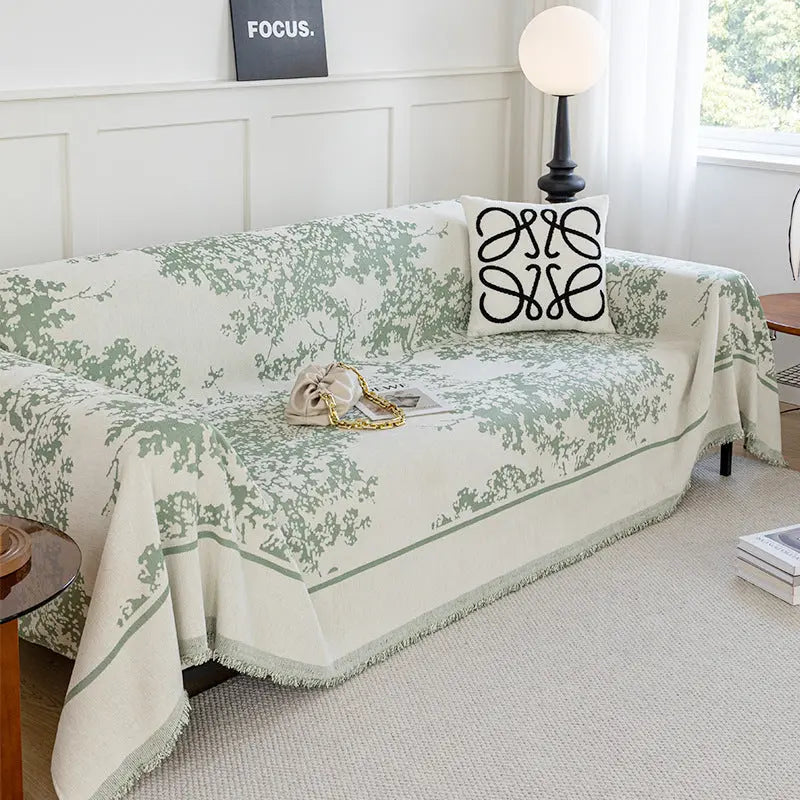 Plaid Canapé Anti-griffure NOVA Yb Bayberry Green-180X320cm