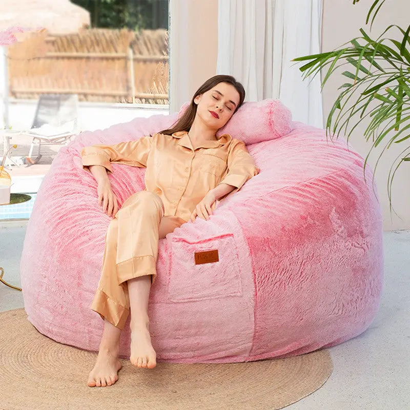 Plaid Canapé Fourrure Douce NERAMI Red-175x76cm