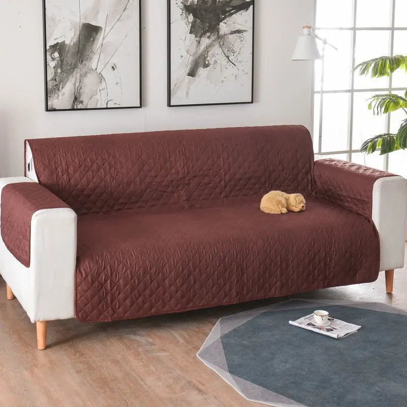 Plaid Canapé Moderne VIVADOW Lattice sofa cover coffee-Three people 190x196