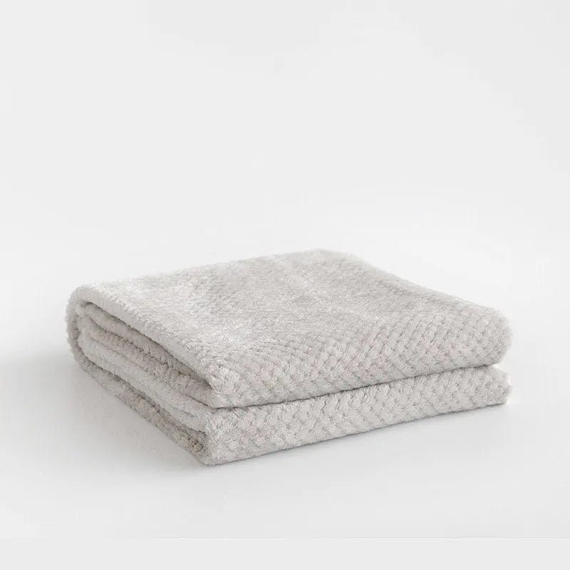 Plaid Canapé Velours Pineapple Small warm gray