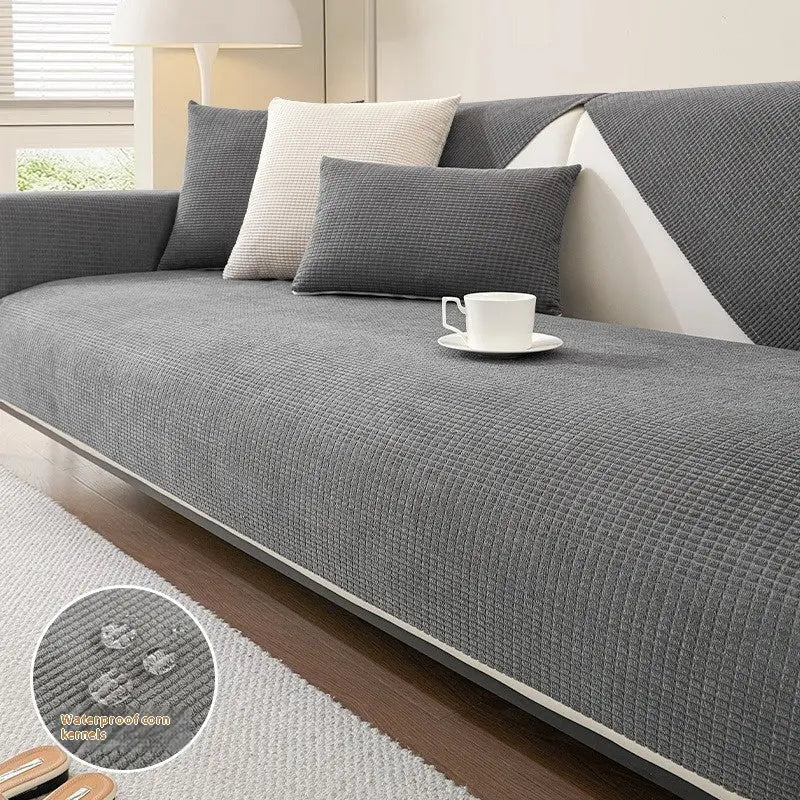 Plaid Canapé Antidérapant CYRONE (Anti penetration dark gray)-70x120cm